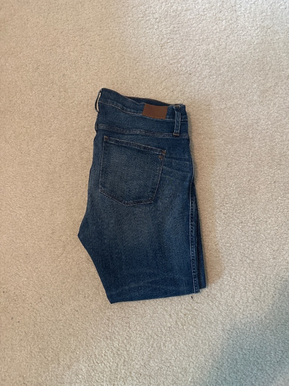 Madewell 9” high rise skinny